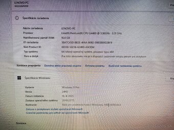 Ponúkam na predaj počítač Lenovo ThinkCentre M700 - 3