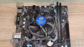 Zakladná doska MSI H110M PRO-D + procesork i5 6500 - 3