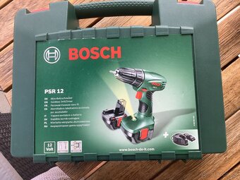 Predam aku. vrtačku utahovačku Bosch PSR12 - 3