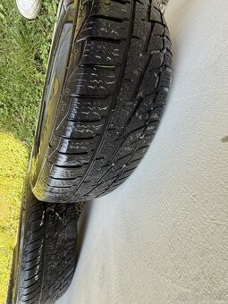 Dve sady plechových diskov zimné aj letné 5x112 R15 - 3