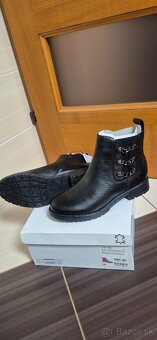 Nové členkové kožené čižmy 36/37 - 3
