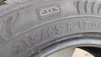 Predam zimné pneumatiky GENERAL 215/65r17 - 3