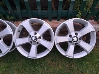 Hliníkové disky 5x112 R16 / škoda,seat,VW,audi... - 3