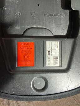 Autosedačka Cybex  Solution X 15-36kg - 3