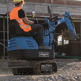 Minibager Scheppach EXC 815 - Nový  - 3