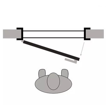 Interiérové dvere - biele, šírka 70 cm - 3