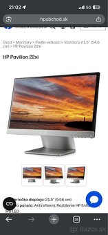 HP Pavilion 22xi 21,5” - 3