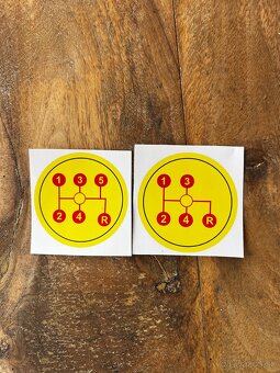 Dobové nálepky s rýchlosťami - 3