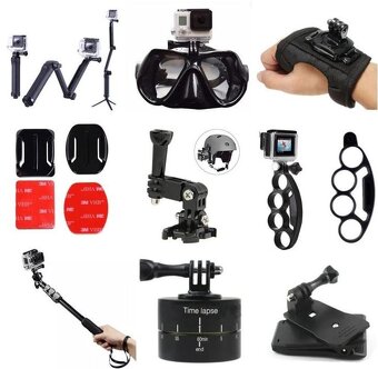 Lacné príslušenstvo GoPro SJCAM Xiaomi a iné -> TOP CENY - 3