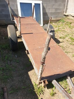 Brzdená vlečka za traktor - 3