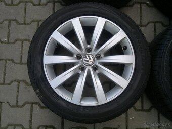 Elektrony VW 5x112 r17, letne pneu. 225/50 R17 - 3