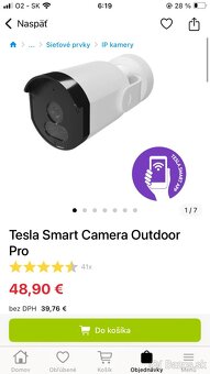 Wifi SMART Tesla vonkajšia kamera - 3