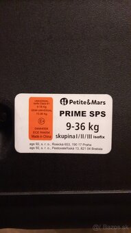 Autosedačka Petite & Mars Prime SPS - 3