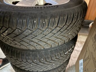 Alu disky elektróny + pneu - Škoda (6J,5x112,ET47) - 3