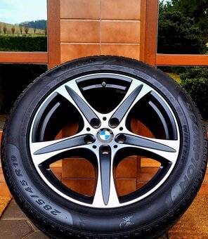 Alu R19 5x120 BMW X5,X6 / Range Rover Sport + zimné pneu - 3