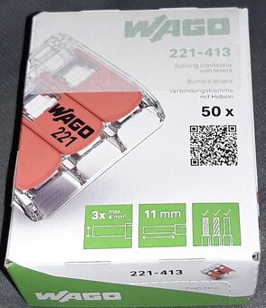 WAGO svorky - 3