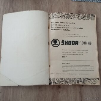 Retro knihy Škoda 1000 - 3