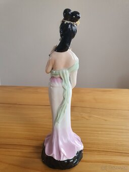 Retro porcelánové sošky Gejša - 3