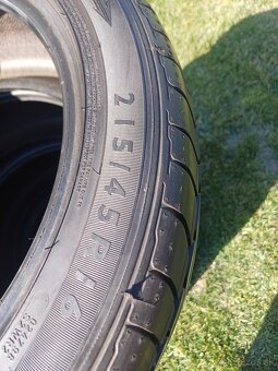 215/45 r16 letne pneumatiky ,Dunlop - 3