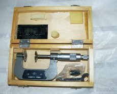 Mikrometr třmen. talířkový 25-50 analog. na ozub. kola - 3