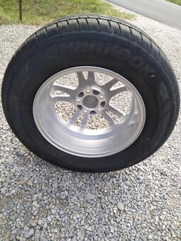 16" sada alu MITSHUBISHI OUTLANDER,ASX + TPMS + letné pneu. - 3
