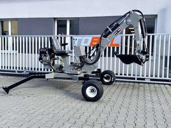 Minibager Spider - kráčajúci bager - 3