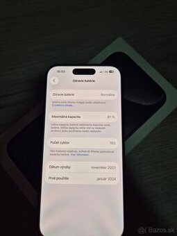 Iphone 15 Pro Black Titanium - 3