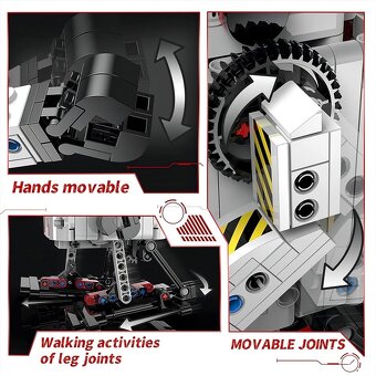 Programovatelná RC stavebnice (robot) - 475 dílků - 3