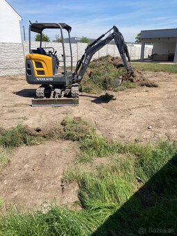 Výkopové práce minibagrom - 3