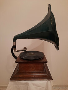 Predám jedinečný starožitný gramofón značky Columbia ca 1910 - 3