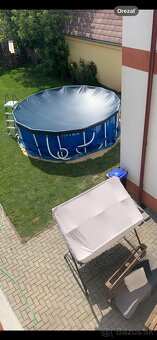 Predám bazén komplet príslušenstvo + Intex solinator - 3