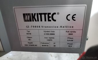 Predám vypaľovaciu pec Kittec 40 - 3
