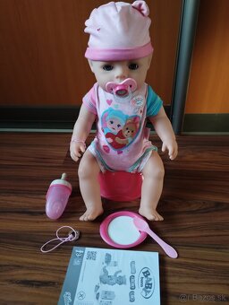 Babika BABY born Emma + postielka s kolotocom - 3
