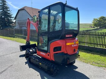 Minibagr Kubota KX019-4 hyd.podvozek, AUX, 3xlžíce - 3