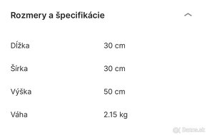 Kvetináč z umelého ratanu vysoký 50 cm - 3