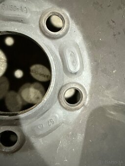 Predám sadu plechových diskov r16.. 5x108 na Ford - 3
