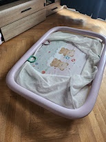 Brevi Royal detská ohrádka macko ružová - 3