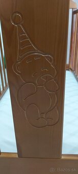 DREVENÁ DETSKÁ POSTIELKA Z MASÍVU - 3