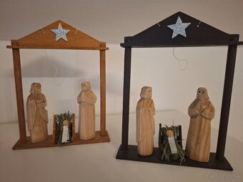 Betlehem rozne farby dreva - 3