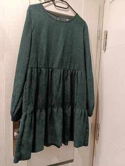 Dámske zelené šaty veľ. L. - 3