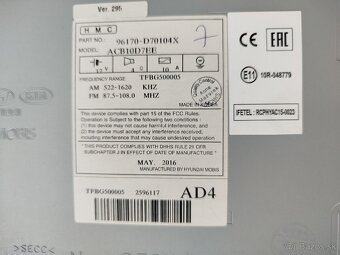 Autorádio - Hyundai Tucson - 3