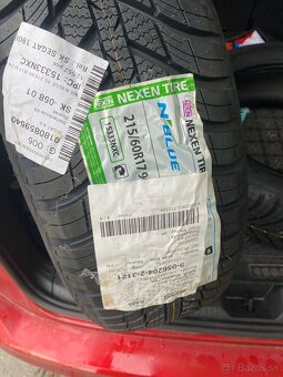 Predám nepoužité pneu 215/60 R17 - 3