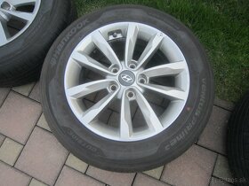 16" AL disky org. Hyundai i40 s letnymi pneu 205/60R16 - 3