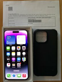 IPhone 14 Pro Max 128 Gb Deep purple v záruke. - 3