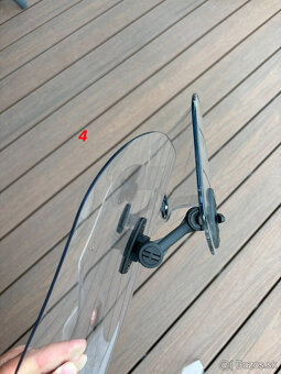 Turistické plexi ZTechnik s deflektorom BMW GS 1200/1250 - 3
