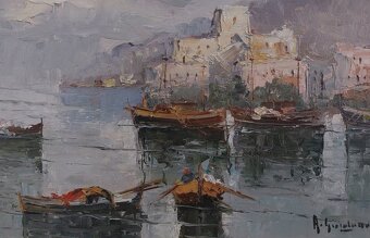 OBRAZ - Olejomaľba - A. Giordano - 3