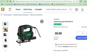 PARKSIDE® Priamočiara píla PSTD 800 E4 - 3