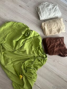 Posteľné oblečky, 4ks plachty, uteráčiky, paplon a vankúš - 3