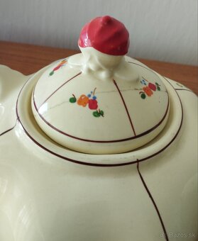Stará čajová kanvica a starý popolník -Ditmar&Urbach - 3