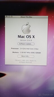 Macbook (biely) - OS X Show Leopard (2 GB RAM) - 3